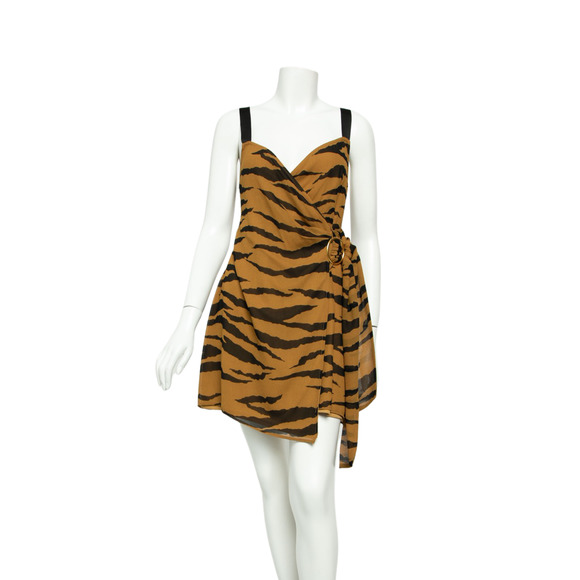 Show Me Your Mumu Women's Tiger Print Dress - New - Size Medium